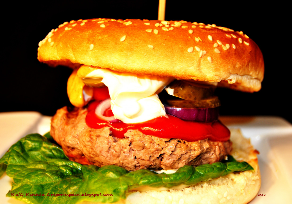 Hamburger American Home wg Magdy Gessler  foto