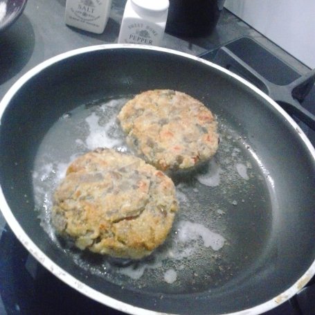 Krok 3 - hamburger boczniakowy foto