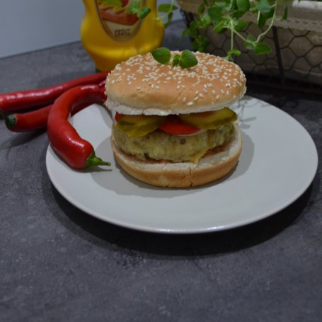 Krok 5 - hamburger boczniakowy foto