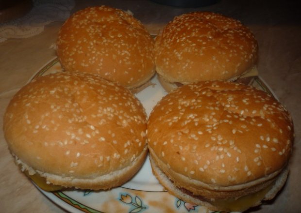 Fotografia przedstawiająca Hamburger wegetariański