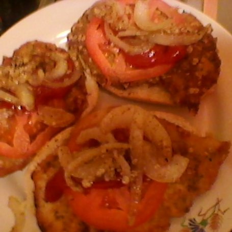 Krok 8 - Hamburgery w płatkach. foto