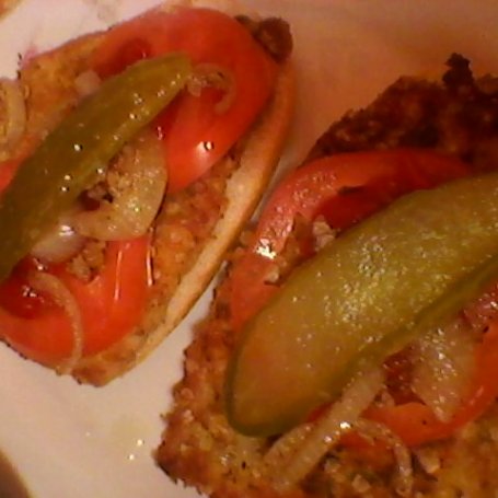 Krok 9 - Hamburgery w płatkach. foto