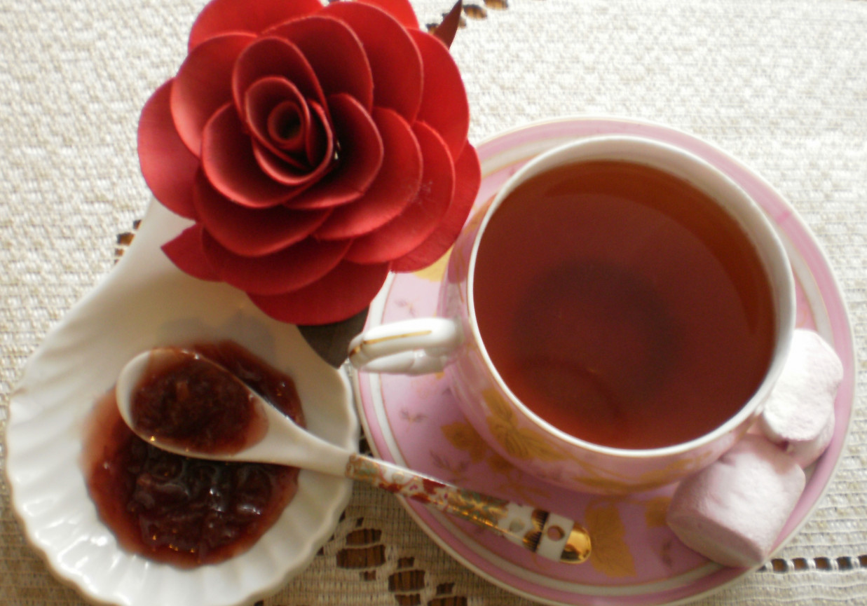 Herbata  cynamonowo- różana: foto