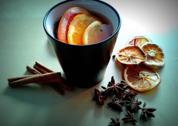 Fotografia przedstawiająca Herbata cytrusowo - waniliowa