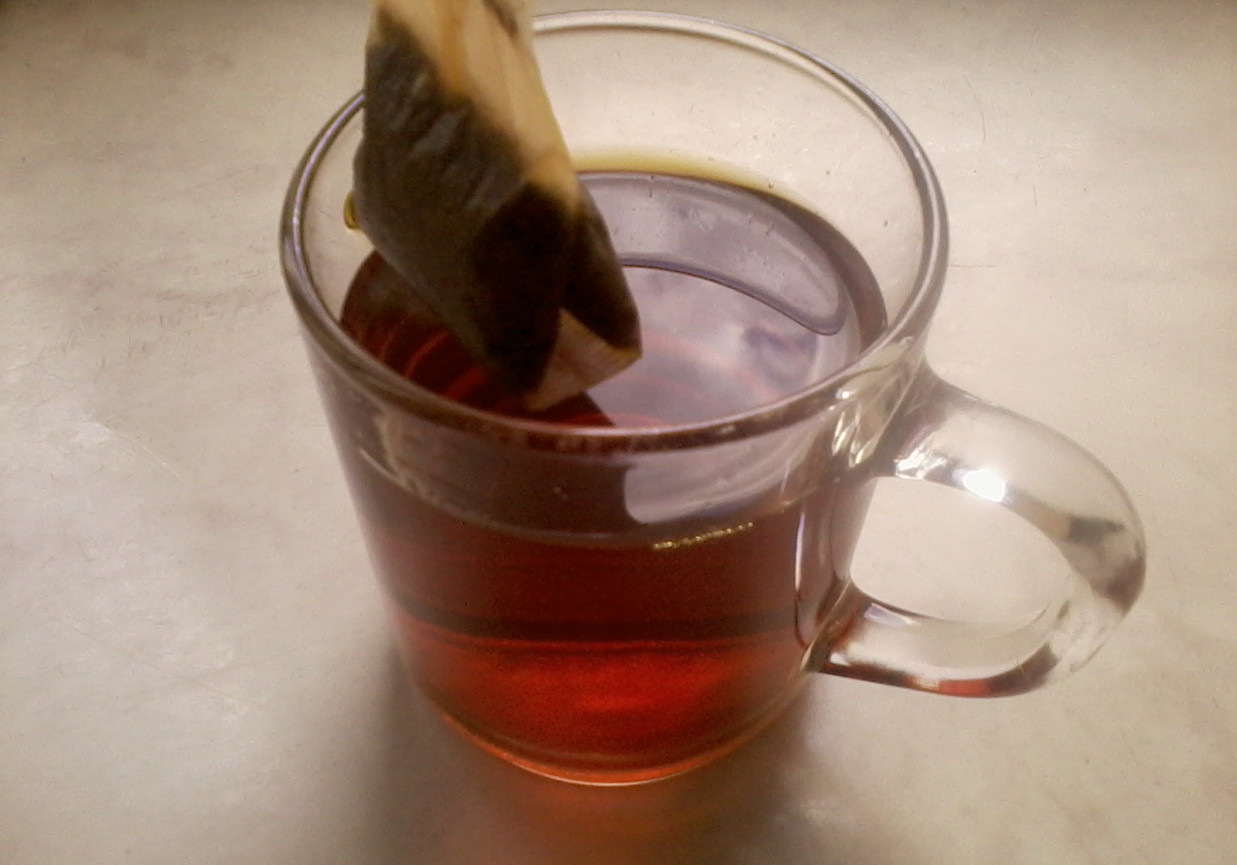 herbata cytrynowa mrożona foto