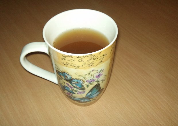 Fotografia przedstawiająca Herbata gruszkowo cynamonowa z miodem