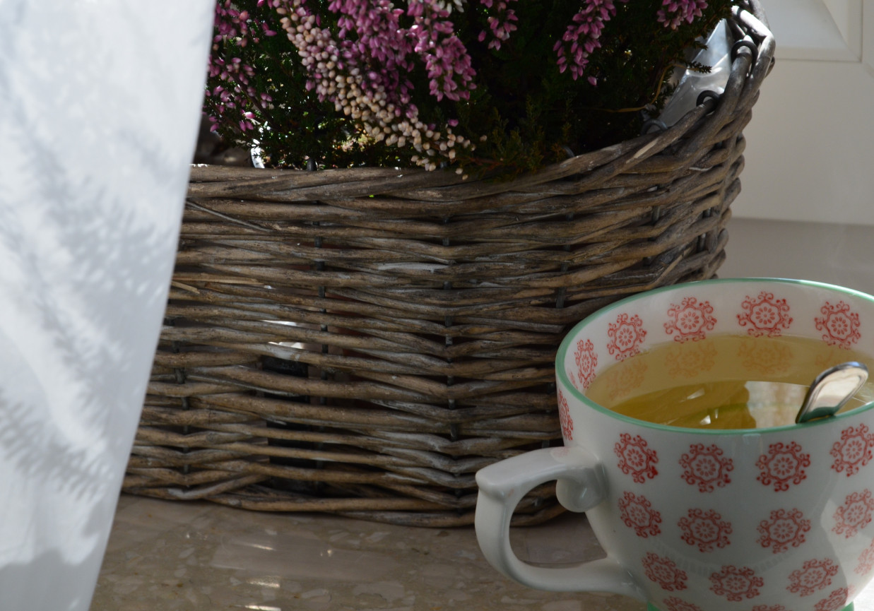 herbata imbirowa z cytrusami foto