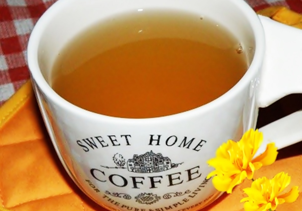 Herbata jaśminowa z miętą foto