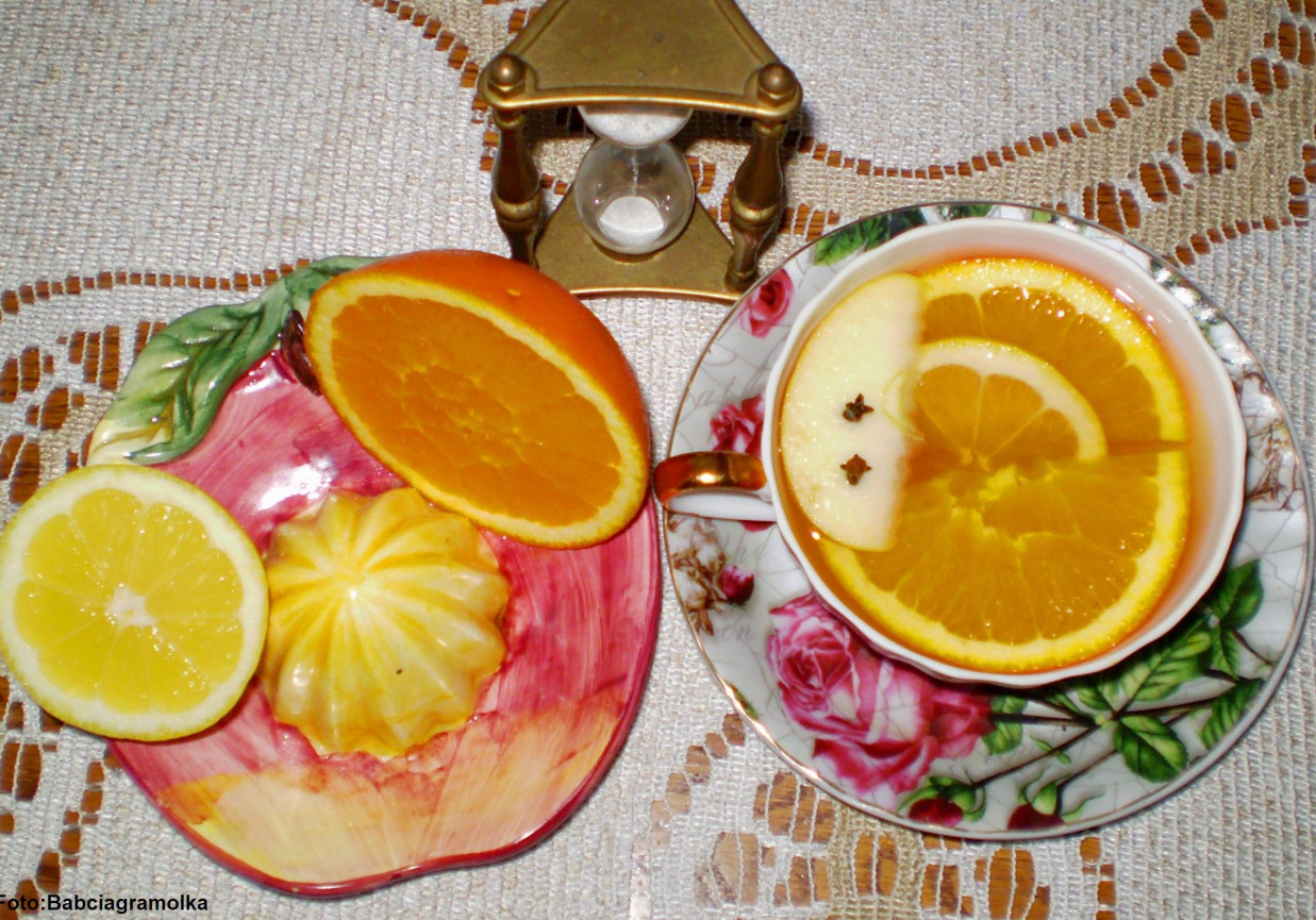 Herbata miodowa z cytrusami : foto