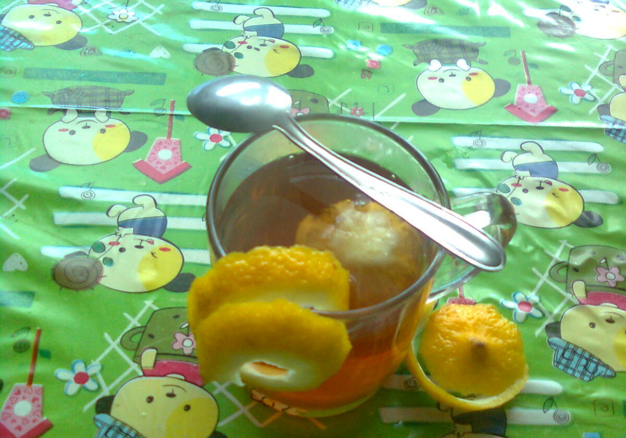 Herbata miodowo-cytrynowa foto