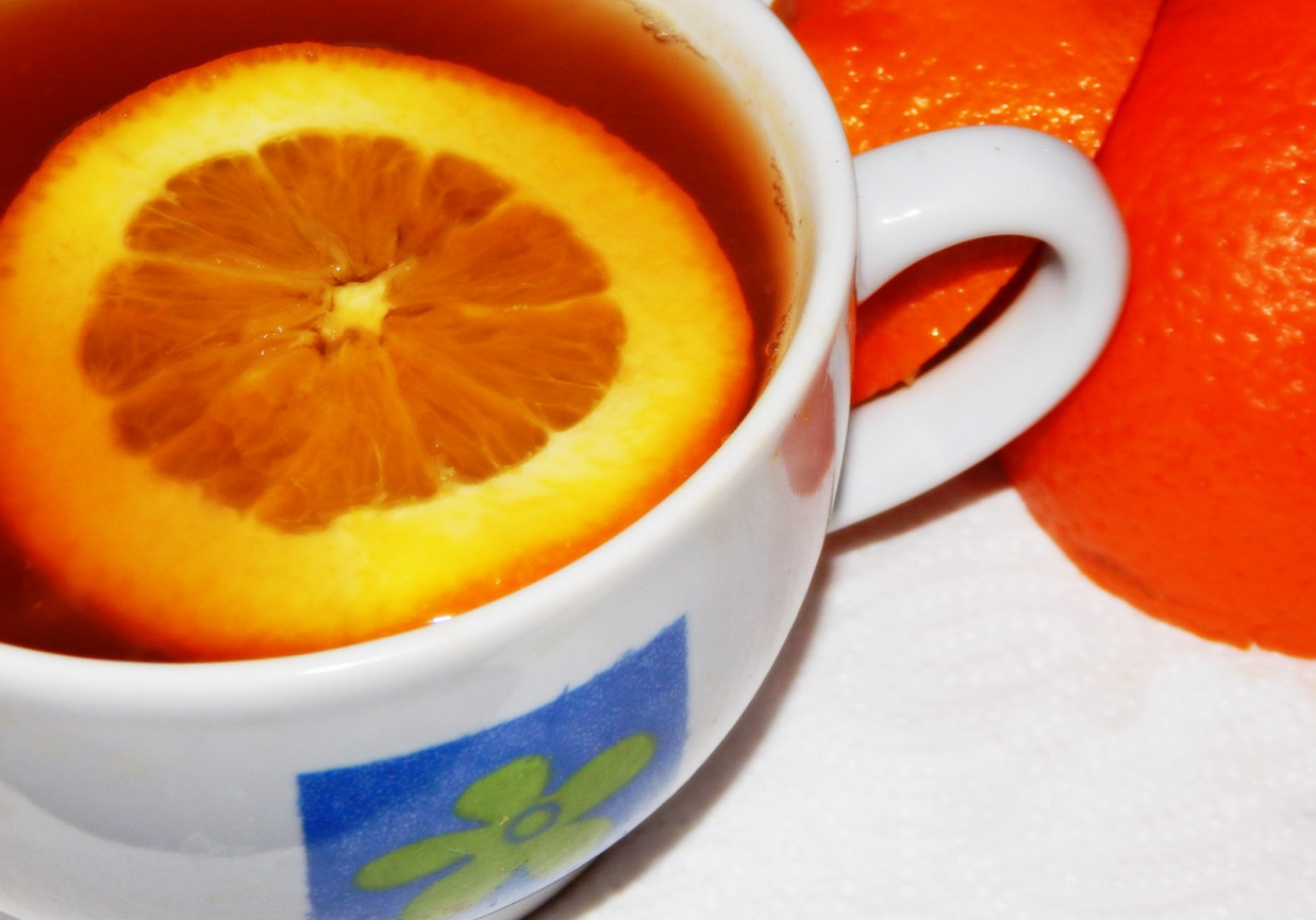 Herbata pomarańczowa z likierem - po sycylijsku foto