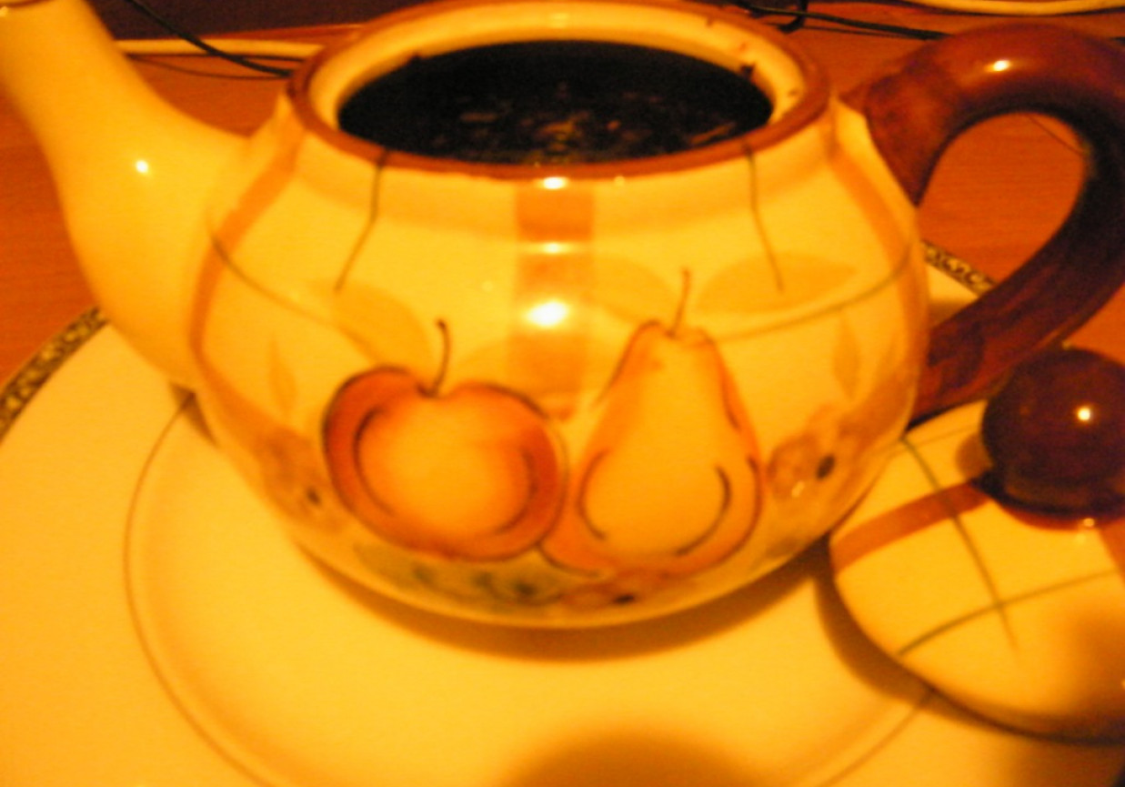 herbata z hibiskusu foto