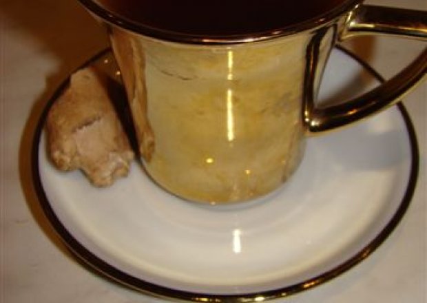 Fotografia przedstawiająca herbata z imbirem