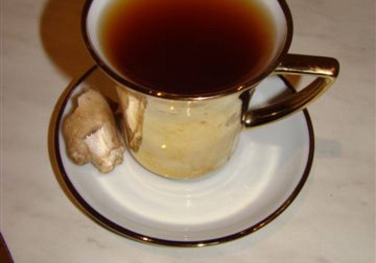 herbata z imbirem foto