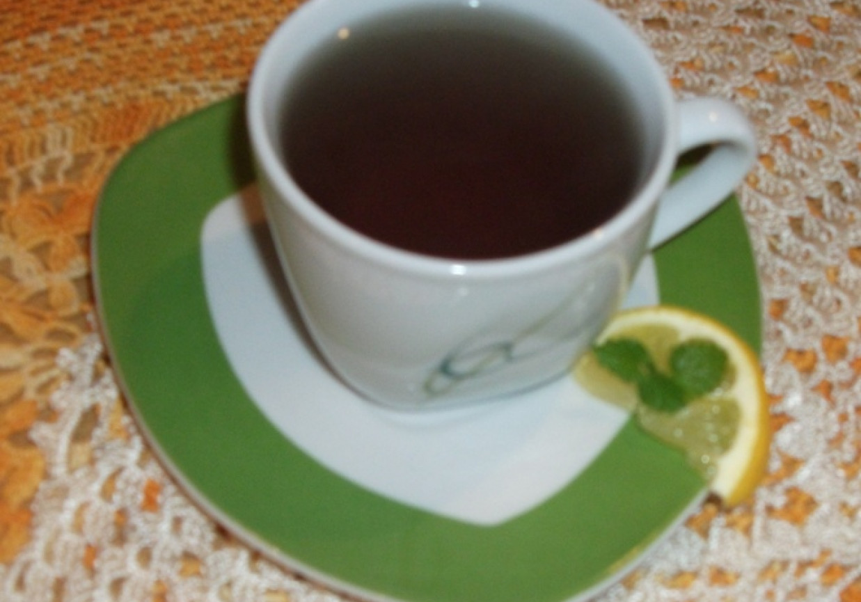 Herbata z melisy foto