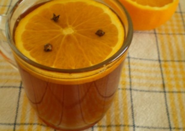 Fotografia przedstawiająca Herbata z pomarańczą