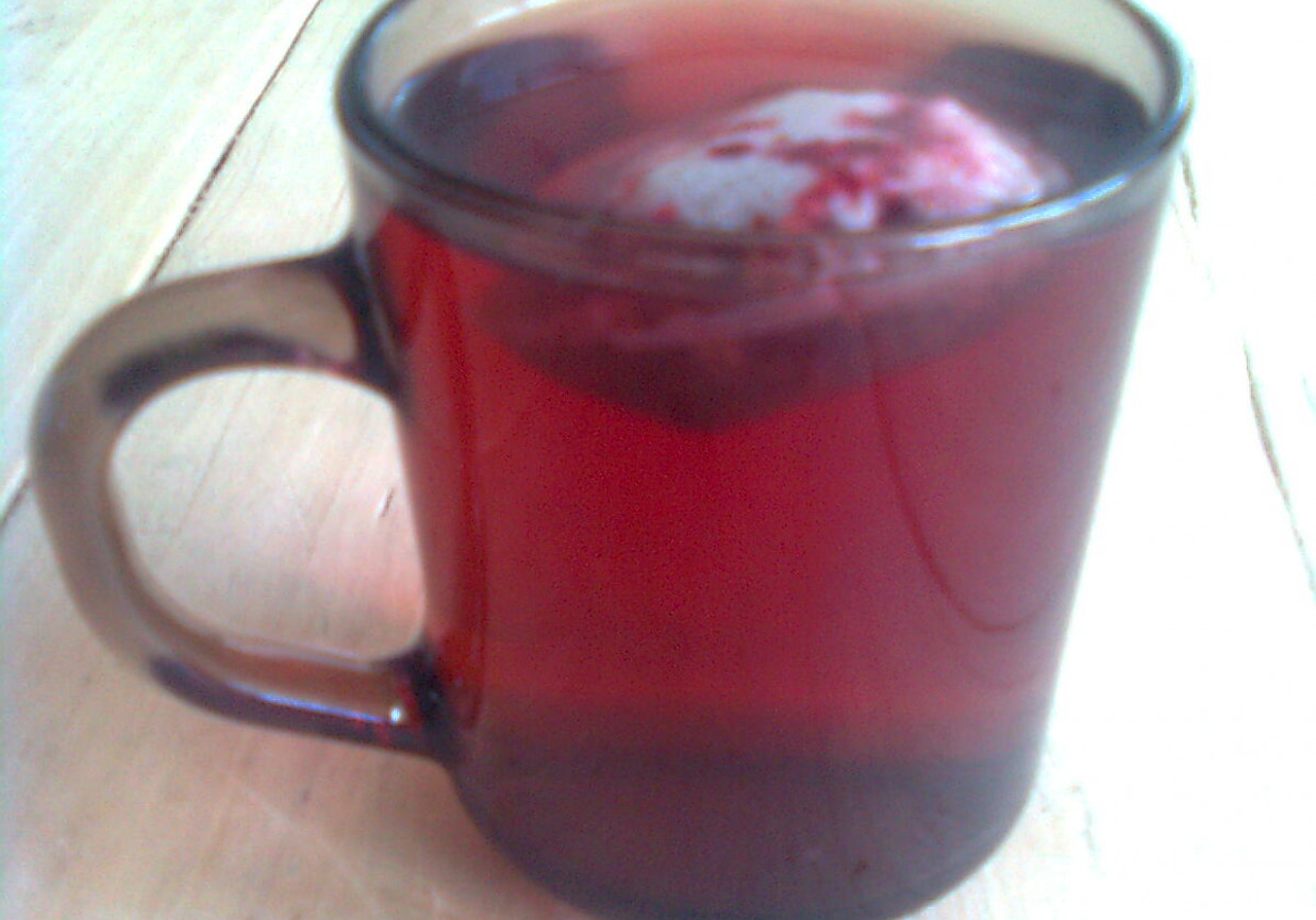 Herbata żurawinowa foto