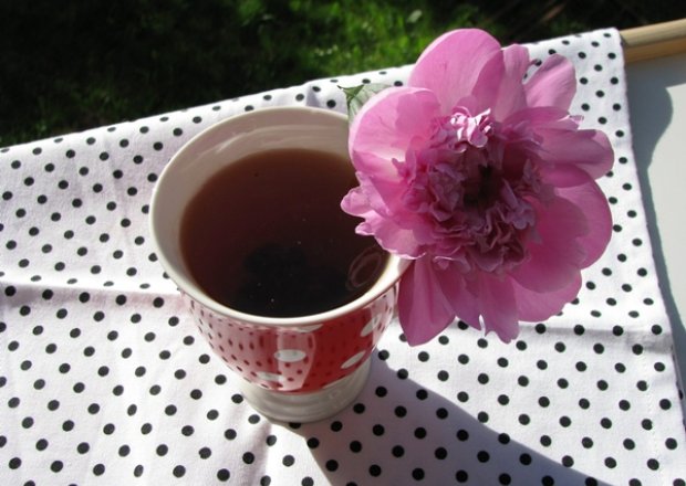 Fotografia przedstawiająca Herbata żurawinowo-cynamonowa