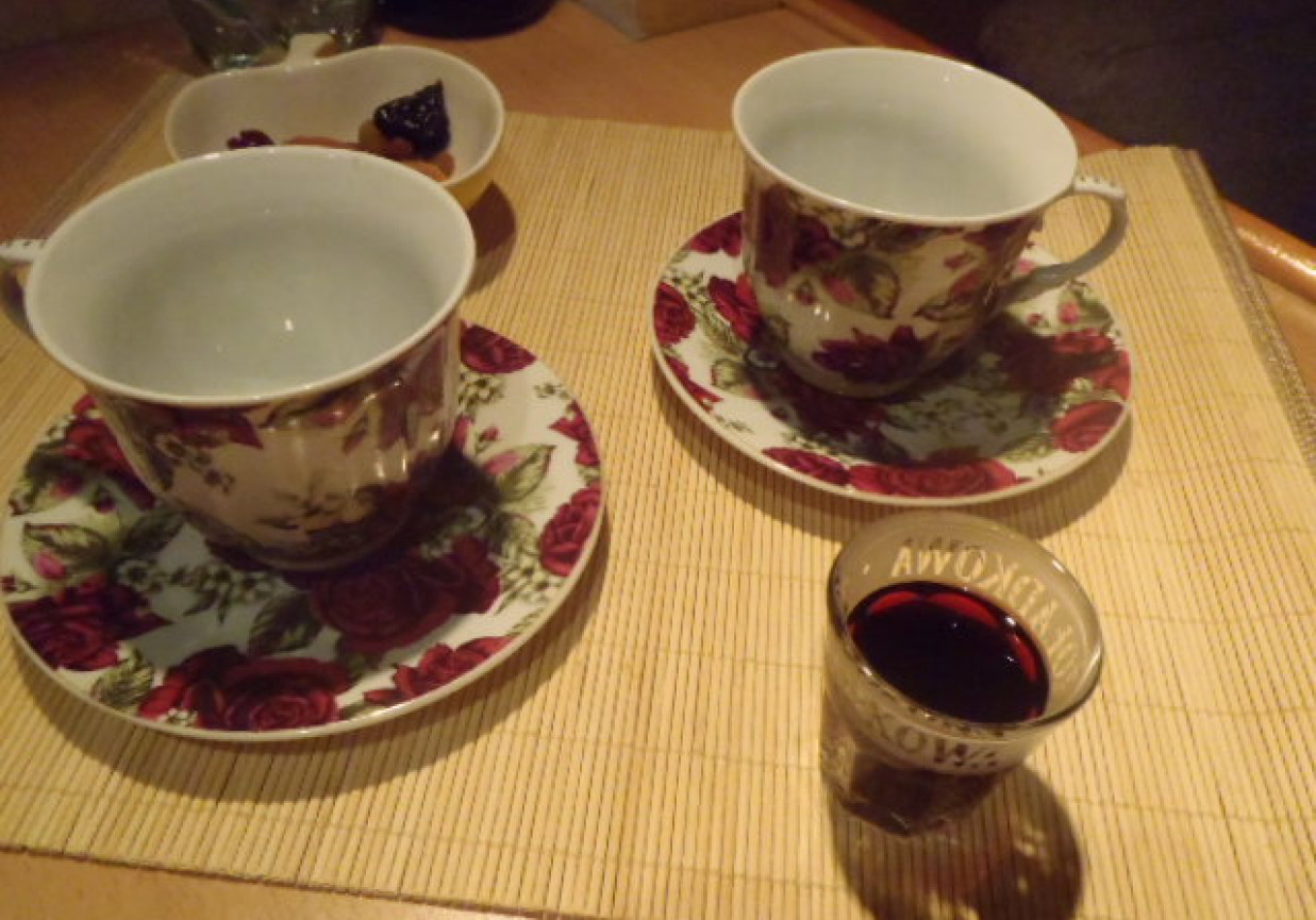 Herbatka na jesienne wieczorki foto