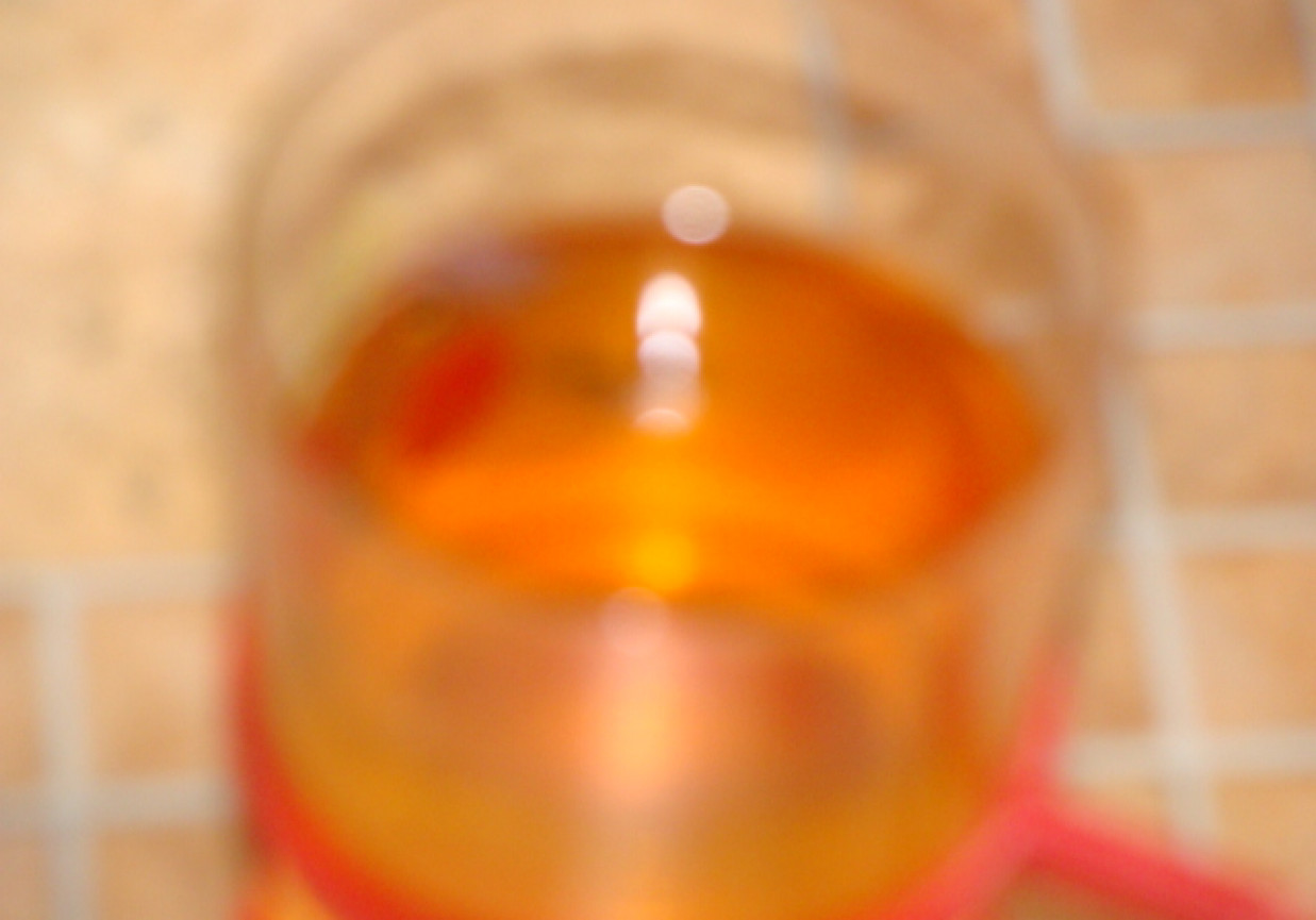 herbatka pachnąca pomarańczami foto