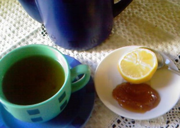 Fotografia przedstawiająca Herbatka z czarnego bzu