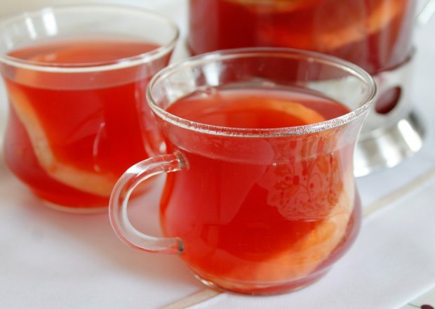 Fotografia przedstawiająca Herbatka zimowa