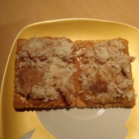 Krok 2 - Herbatniki przekładane masa foto