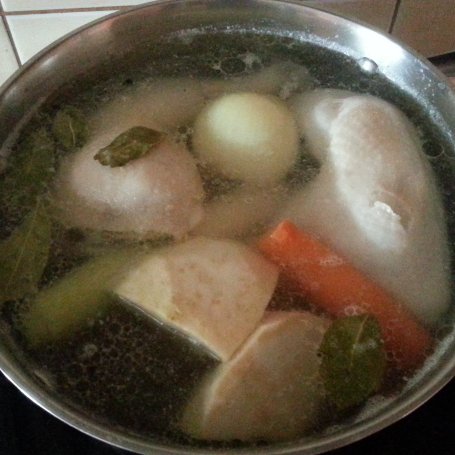 Krok 1 - Hiszpańska paella z kurczakiem i krewetkami foto
