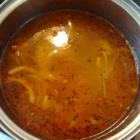 Krok 3 - Hiszpańska zupa pomidorowa foto