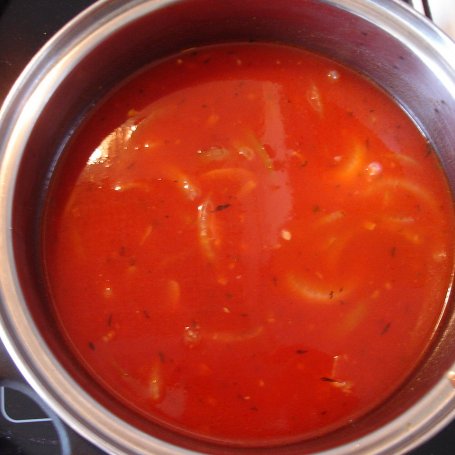Krok 5 - Hiszpańska zupa pomidorowa foto