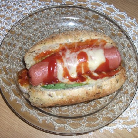Krok 3 - Hot dog w bułce foto