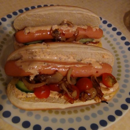 Krok 3 - Hot dog foto