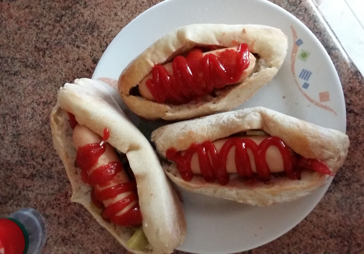 Hot-dogi domowe.  foto