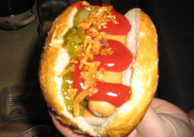Fotografia przedstawiająca hot dogi