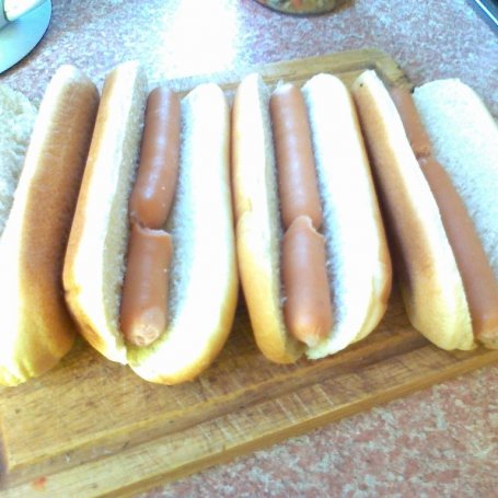 Krok 1 - Hot-dog z rzodkiewką foto