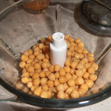 Krok 1 - Hummus z czosnkiem foto