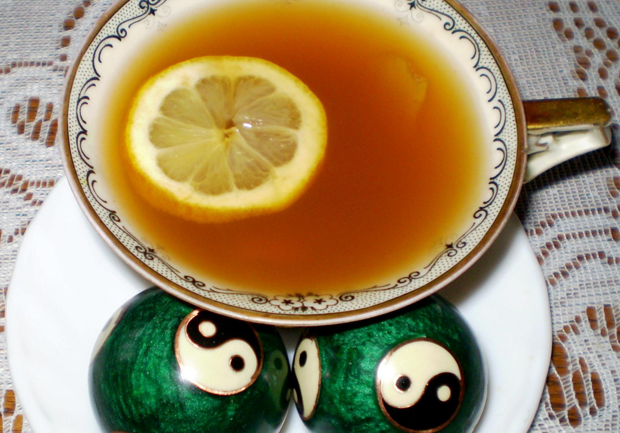 Imbirowa herbatka : foto