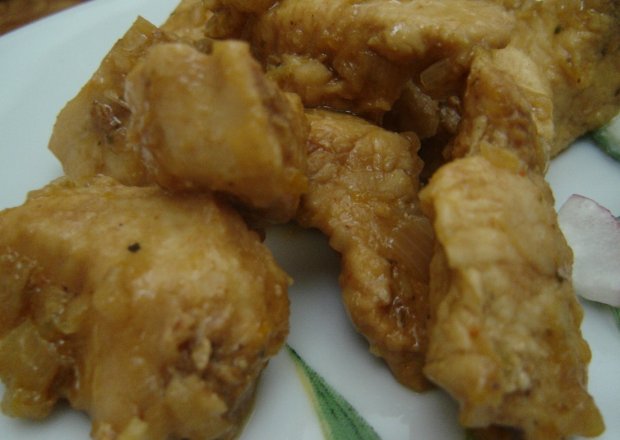 Fotografia przedstawiająca Imbirowa pierś z kurczaka