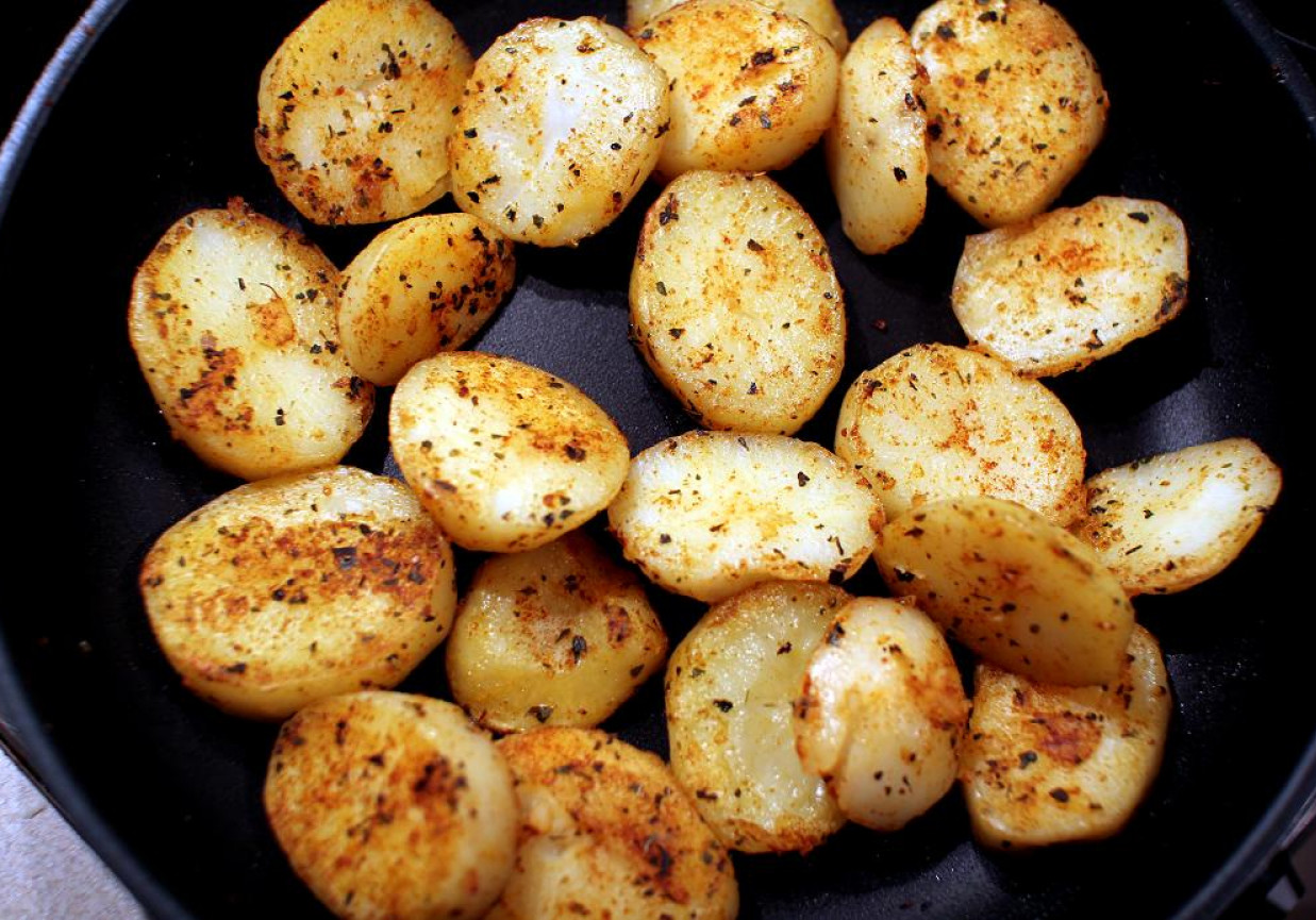 Imbirowe ziemniaki foto