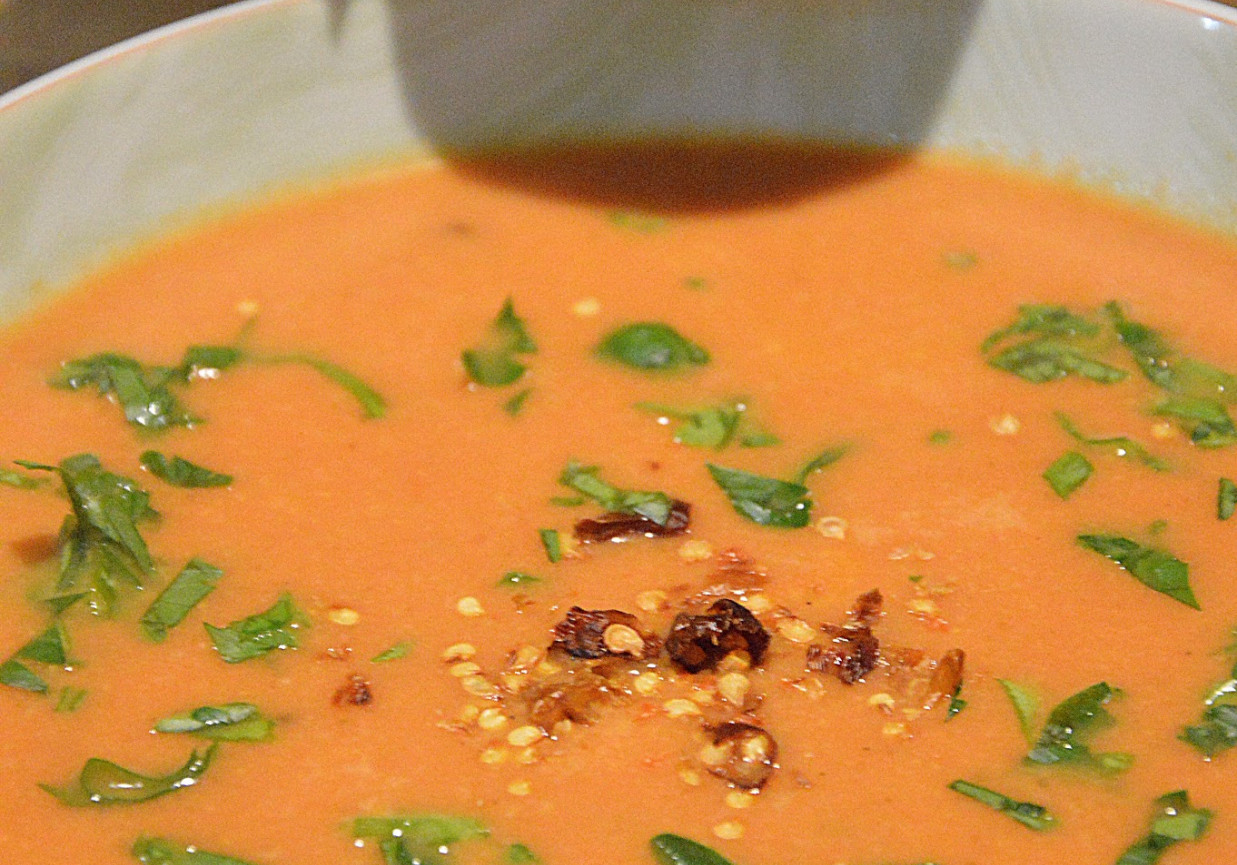 Indyjska zupa pomidorowa foto