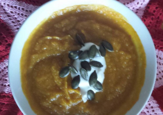 Fotografia przedstawiająca Indyjska zupa z dyni