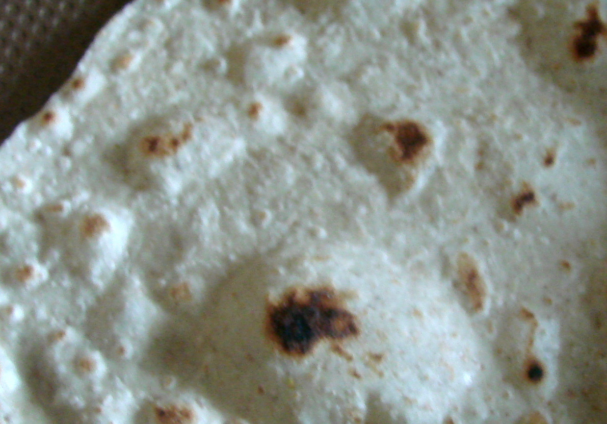 Indyjskie chlebki chapati foto