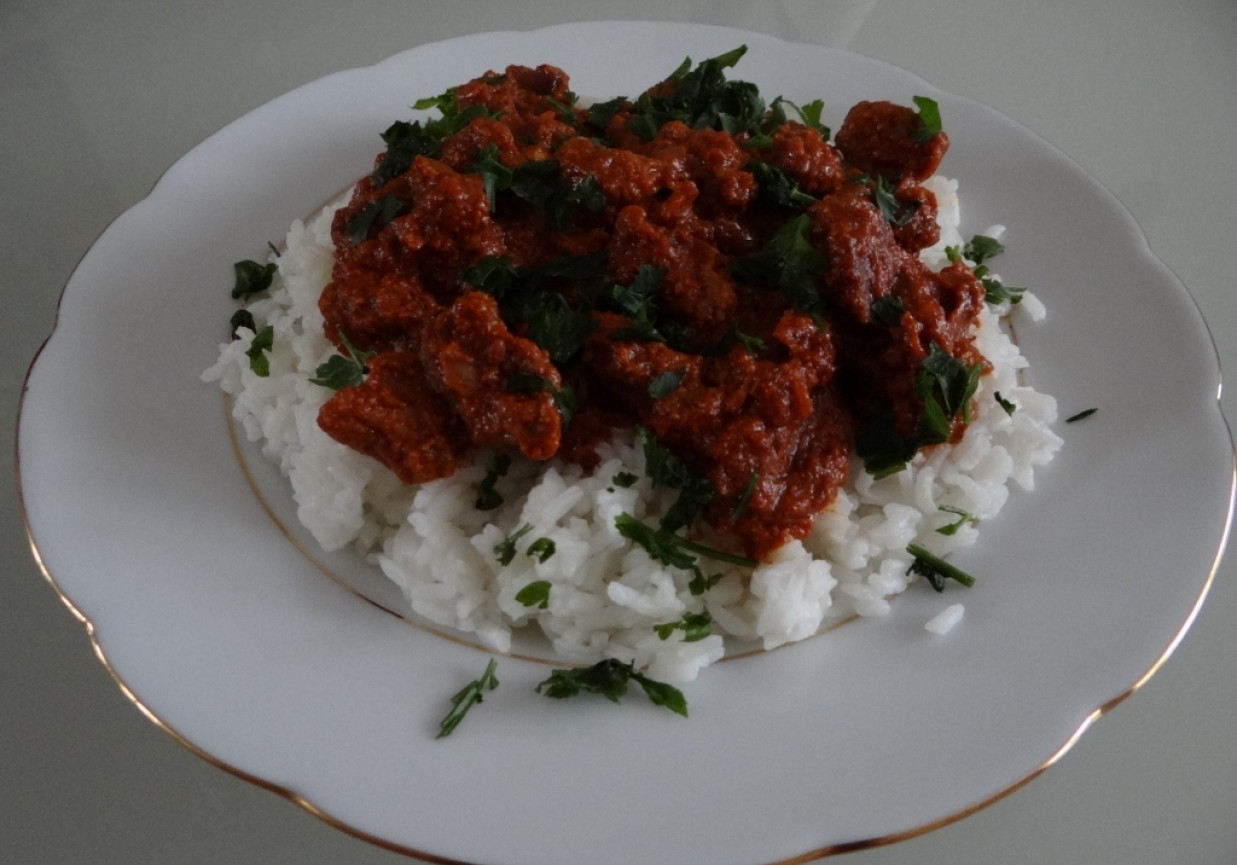 Indyjskie curry z jagnięciny foto