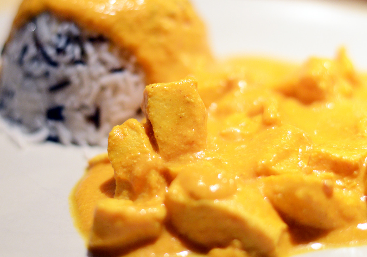 Indyjskie smaki - kurczak w curry...