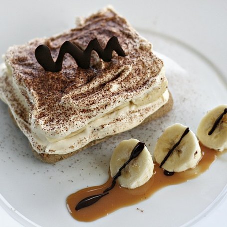 Krok 3 - Irish cream tiramisu z bananami foto