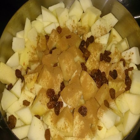 Krok 1 - Jabłecznik z pianką budyniową foto