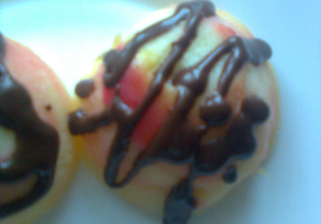 Jabłko w czekoladzie foto