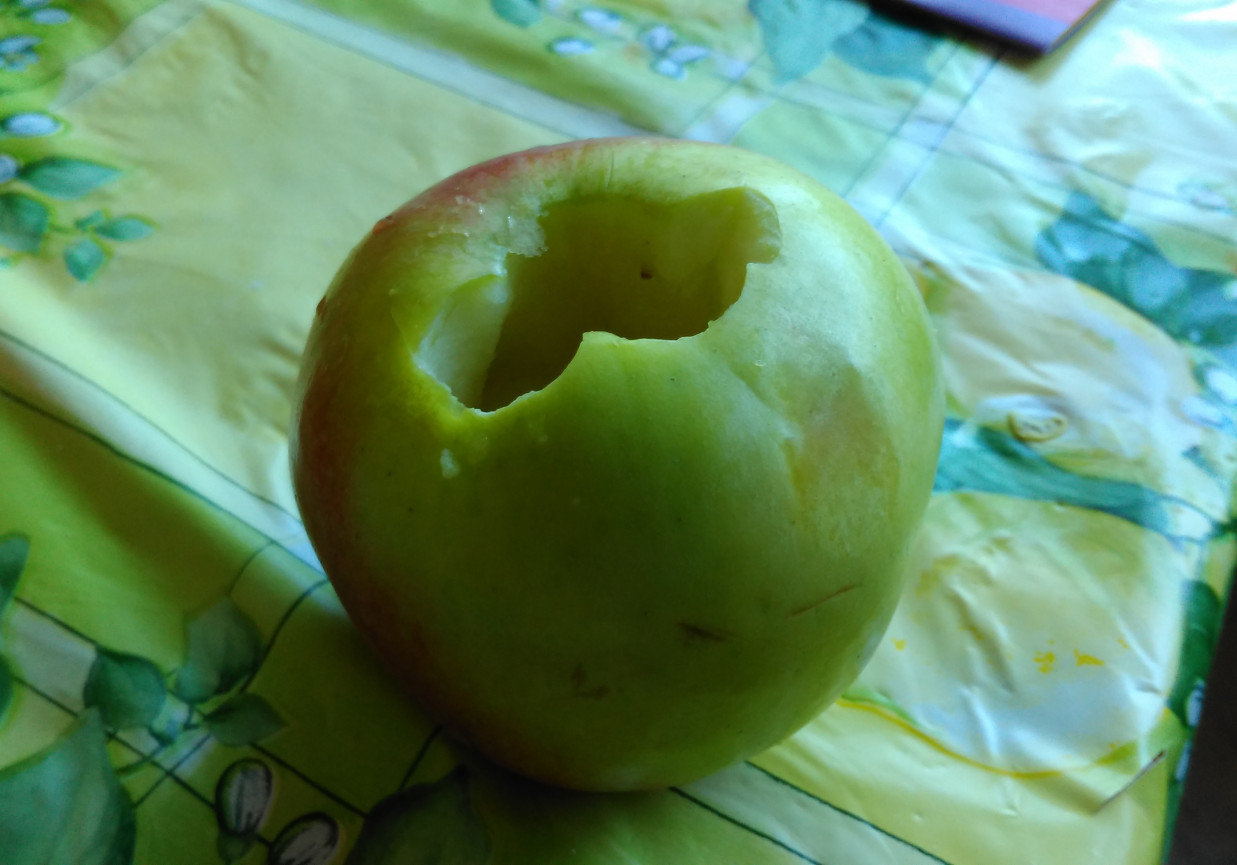 jabłko z grila foto