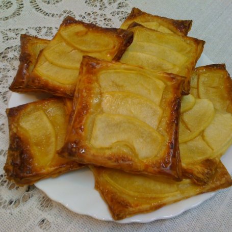 Krok 4 - Jabłkowe ciasteczka francuskie foto