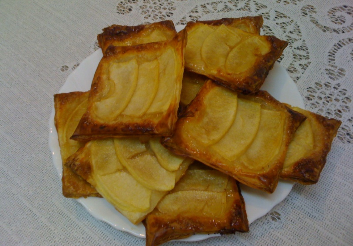 Jabłkowe ciasteczka francuskie foto